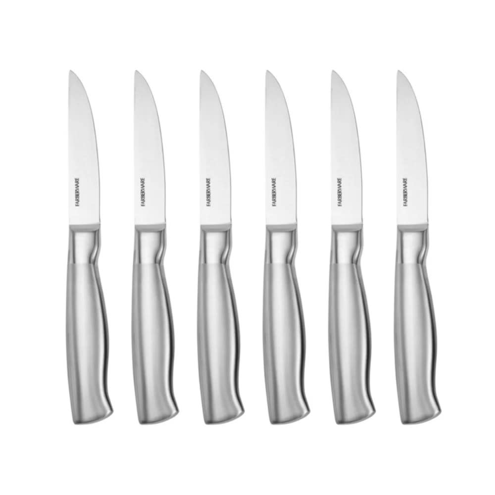 18-Piece Forged Stainless Steel Knife Block Set with Hollow Handle